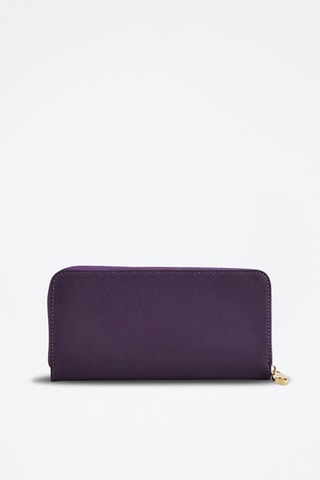 Portafoglio in pelle Ali Viola - Viola