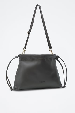 Borsa a tracolla in pelle Sienna - Marrone