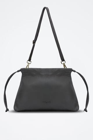 Borsa a tracolla in pelle Sienna - Marrone