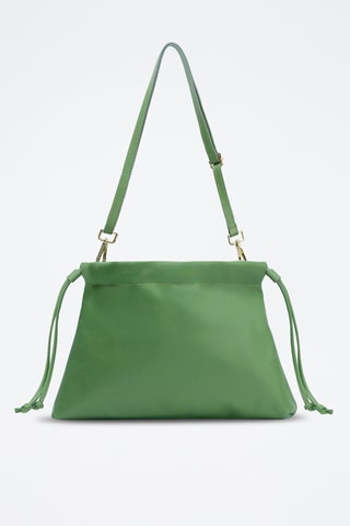 Borsa a tracolla in pelle Sienna - Verde