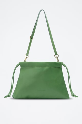 Borsa a tracolla in pelle Sienna - Verde