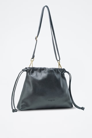 Borsa a tracolla in pelle Sienna - Nero
