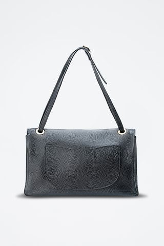 Borsa a spalla in pelle Ilana - Nero