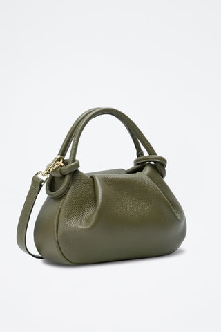 Borsa a mano in pelle Cassia - Verde