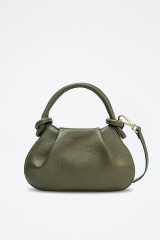 Borsa a mano in pelle Cassia - Verde