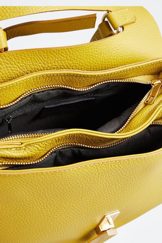 Borsa a mano in pelle Eva - Verde