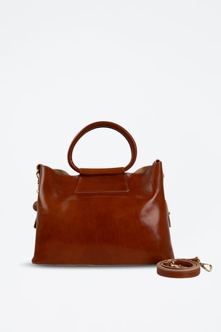 Leren Handtas Savannah - Camel
