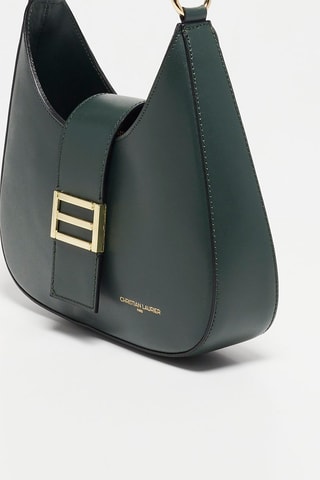 Borsa a tracolla in pelle Inaya - Verde