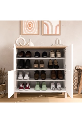 Meuble à chaussures  Nord  -  85,2 x 90 x 35 cm