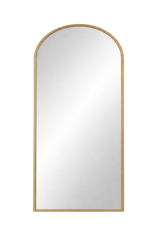 Miroir Oval - 180 x 100 x 1,5 cm - Doré