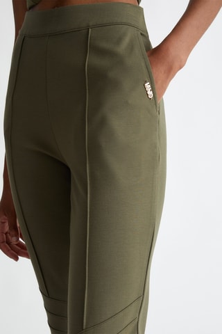 Pantalón de tiro alto - Verde