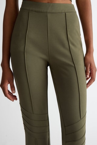 Pantalón de tiro alto - Verde