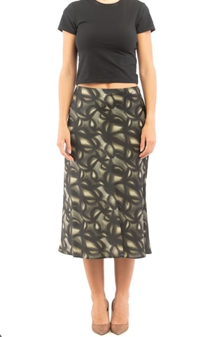 Falda midi - Verde