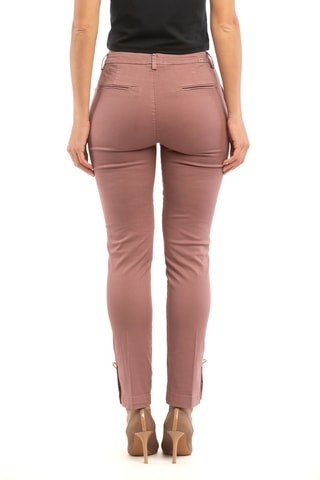 Pantalón de tiro alto - Marrón