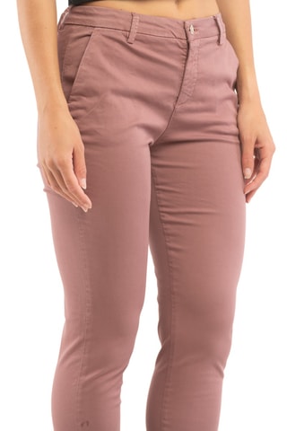 Pantalón de tiro alto - Marrón