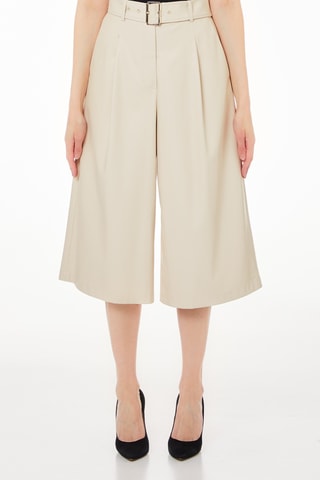 Pantalón pirata - Beige