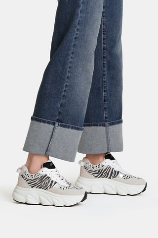 Zapatillas de piel - Blanco
