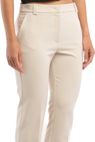 Pantalón flare - Beige