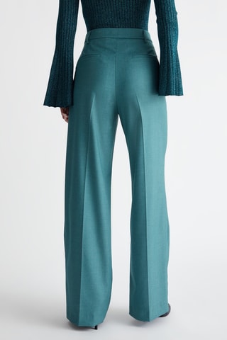 Pantalón straight. - Verde