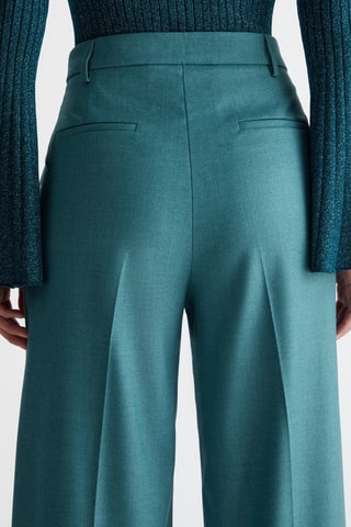 Pantalón straight. - Verde