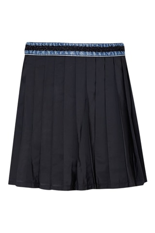 Falda plisada - Azul