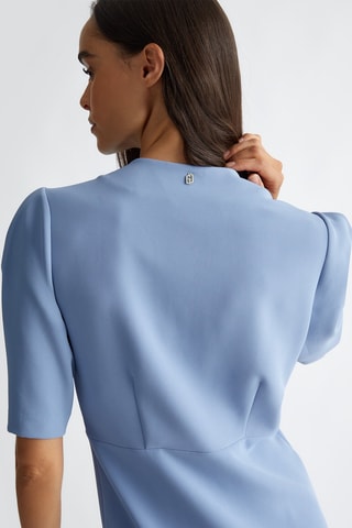 Vestido recto - Azul