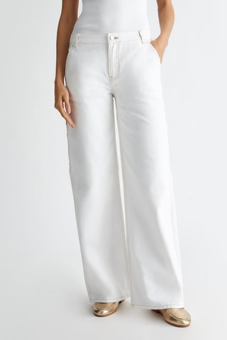 Pantalón flare - Blanco