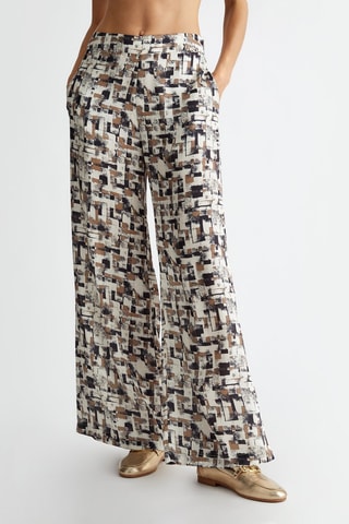 Pantalón de tiro alto - Multicolor