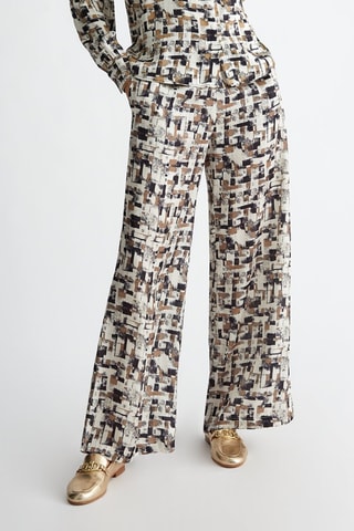 Pantalón de tiro alto - Multicolor