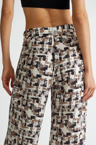 Pantalón de tiro alto - Multicolor