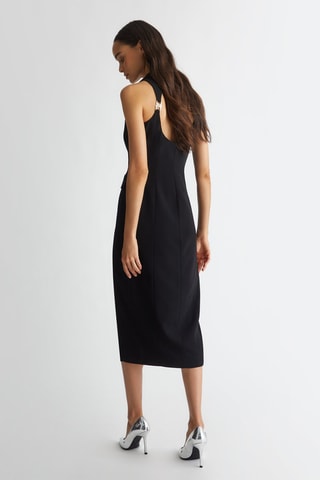 Vestido camisero - Negro
