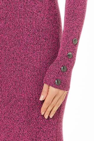 Vestido jersey - Burdeos