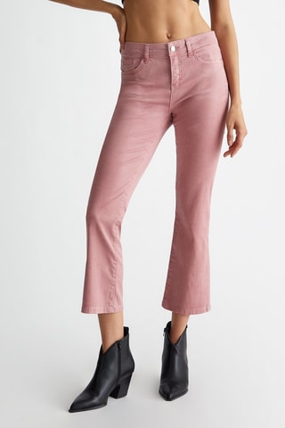 Pantalón de tiro alto - Rosa