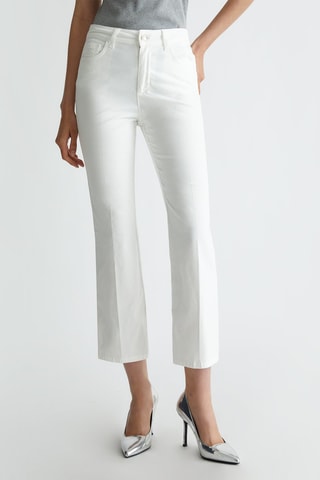 Pantalón de tiro alto - Blanco
