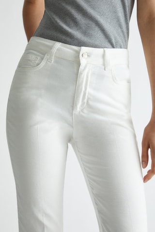 Pantalón de tiro alto - Blanco