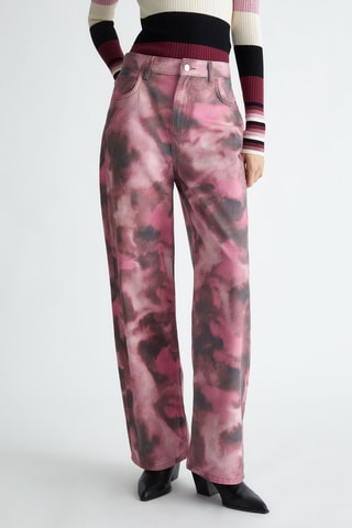 Pantalón baggy - Rosa
