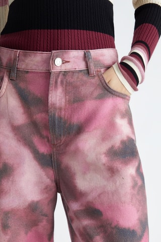 Pantalón baggy - Rosa