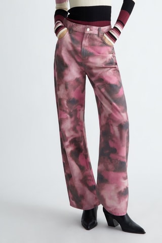 Pantalón baggy - Rosa