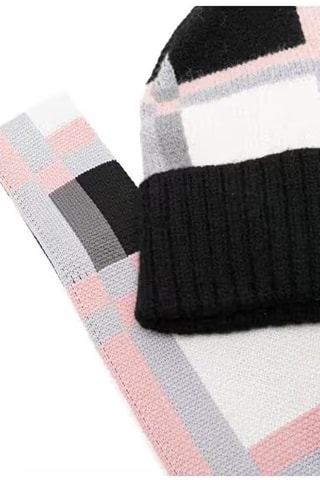 Gorro y bufanda - Negro