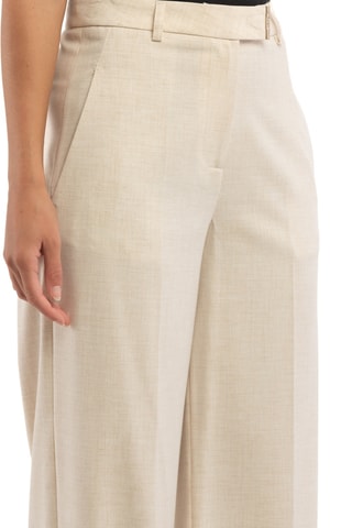 Pantalón straight. - Beige