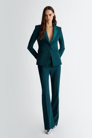 Pantalón flare - Verde