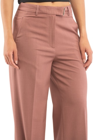 Pantalón straight. - Violeta