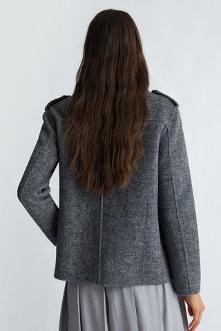 Chaqueta de lana - Gris