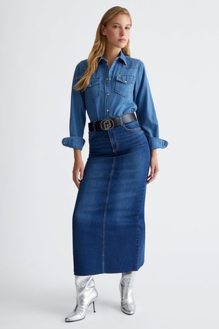Camisa vaquera - Azul
