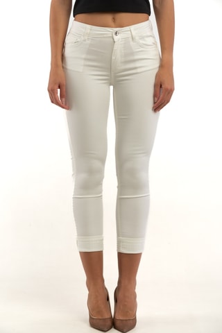 Pantalón de tiro alto - Blanco