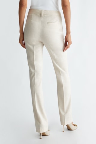 Pantalón flare - Beige