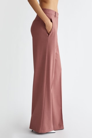 Pantalón straight. - Violeta