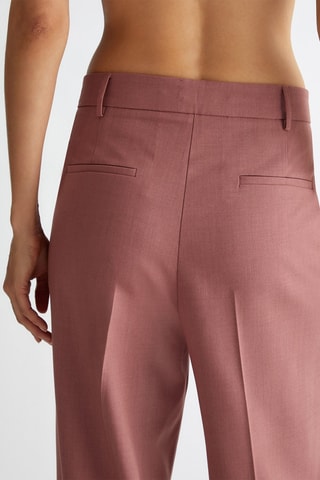 Pantalón straight. - Violeta