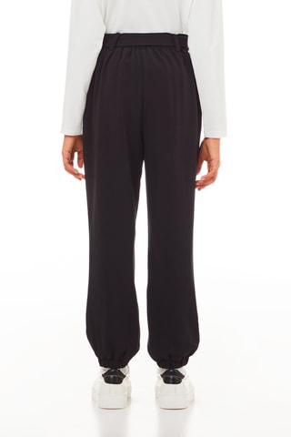 Pantalón de tiro alto - Negro