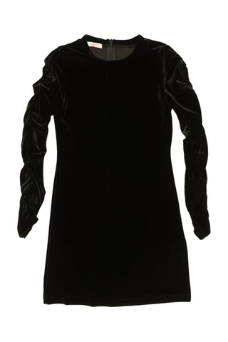 Vestido de terciopelo - Negro